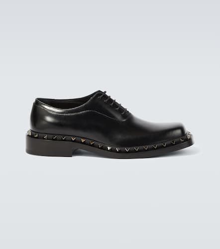 Rockstud leather Oxford shoes - Valentino Garavani - Modalova