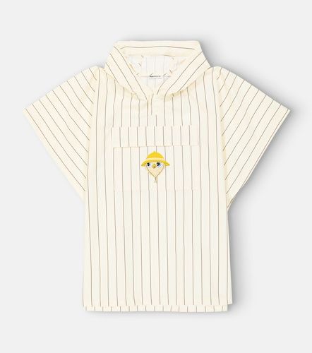 Owl pinstriped rain poncho - Mini Rodini - Modalova