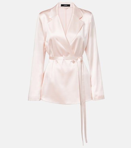 Joseph Joubert silk satin blazer - Joseph - Modalova
