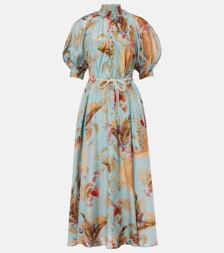 Vestido largo Ascension Billow de seda - Zimmermann - Modalova