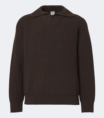 Pullover polo in lana e cashmere - Eleventy - Modalova