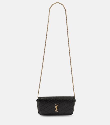 Gaby quilted leather phone pouch - Saint Laurent - Modalova