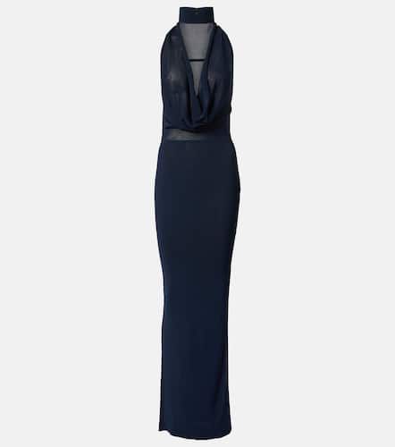 Aya Muse Draped halterneck gown - Aya Muse - Modalova