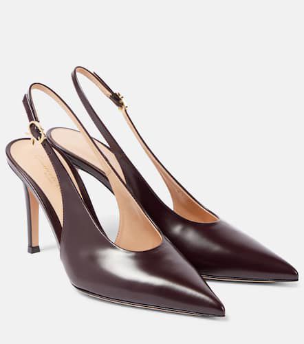 Pumps slingback Robbie 85 in pelle - Gianvito Rossi - Modalova