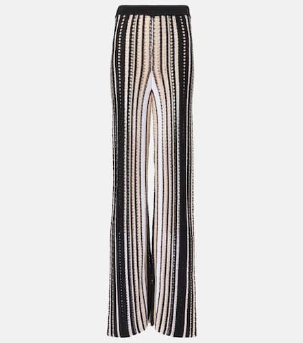 Striped cotton-blend straight pants - Missoni - Modalova