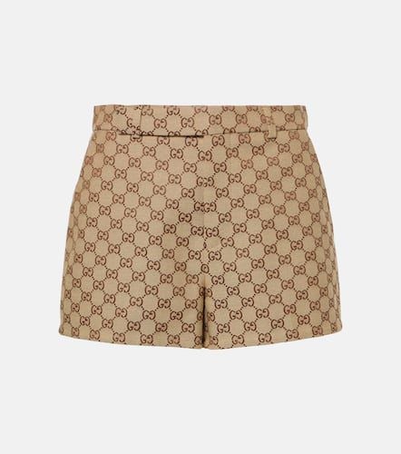 Gucci Shorts de lona GG - Gucci - Modalova