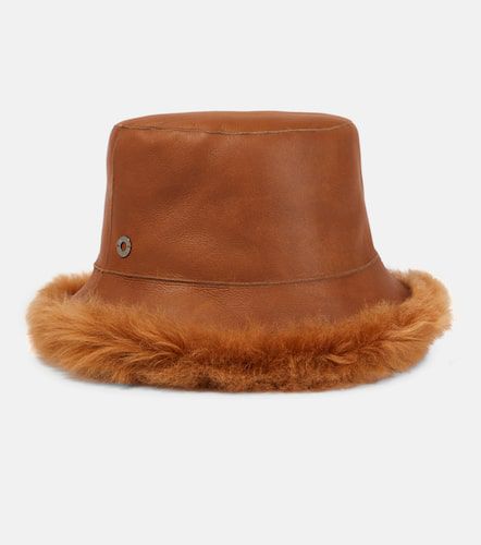 Cappello da pescatore reversibile in shearling - Loro Piana - Modalova