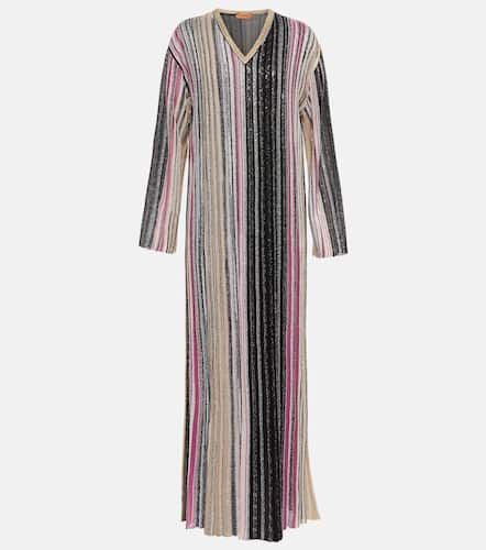 Verziertes Maxikleid aus Häkelstrick - Missoni - Modalova