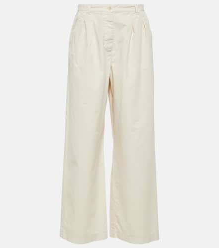 A.P.C. Wide-leg cotton pants - A.P.C. - Modalova