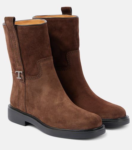 Tod's Stiefel aus Veloursleder - Tod's - Modalova