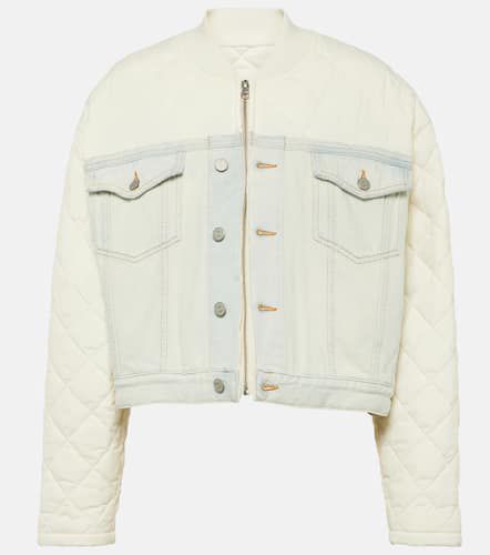 Padded denim jacket - MM6 Maison Margiela - Modalova