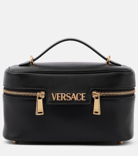 Beauty case Tag Small in pelle - Versace - Modalova