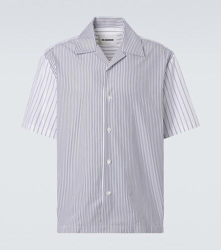 Camicia bowling in cotone a righe - Jil Sander - Modalova