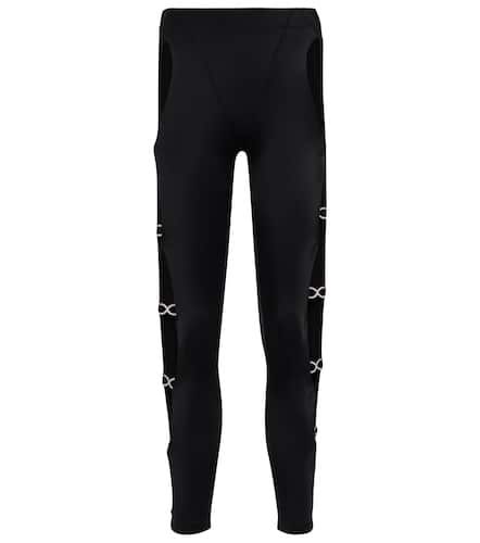 Crystal Cutout high-rise leggings - Adam Selman Sport - Modalova