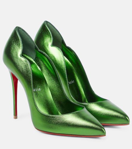 Hot Chick 100 metallic leather pumps - Christian Louboutin - Modalova