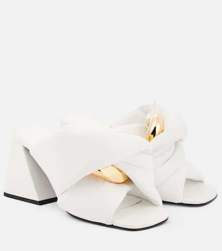 Chain Twist leather mules - JW Anderson - Modalova