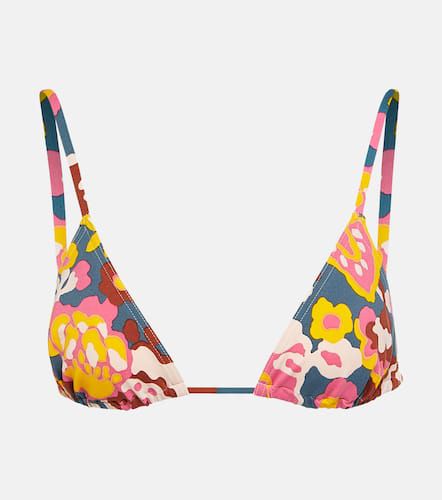 Kiwi printed triangle bikini top - Eres - Modalova
