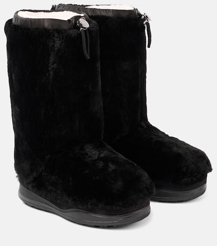 Stivali in pelle con shearling - Bogner - Modalova