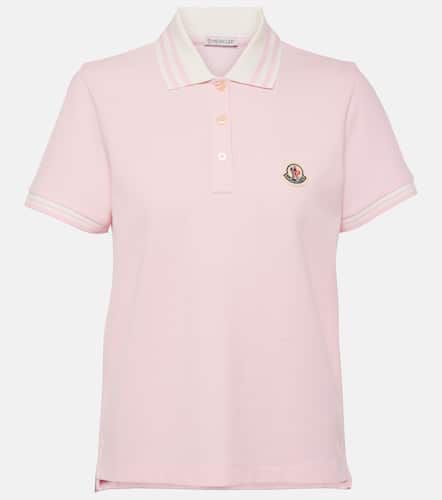 Moncler Cotton polo shirt - Moncler - Modalova