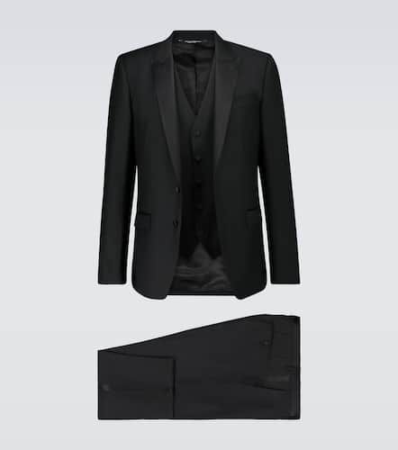 Three-piece wool and silk-blend tuxedo - Dolce&Gabbana - Modalova