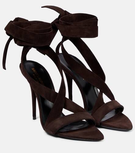 Deva 105 suede sandals - Saint Laurent - Modalova