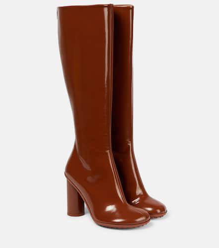 Leather knee-high boots - Bottega Veneta - Modalova