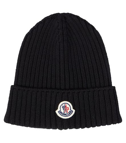 Tricot virgin wool beanie - Moncler Enfant - Modalova