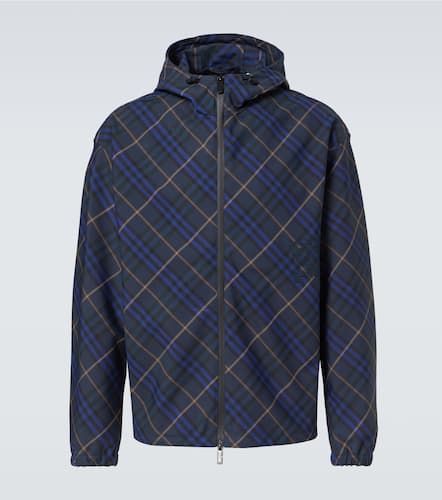 Burberry Checked windbreaker jacket - Burberry - Modalova