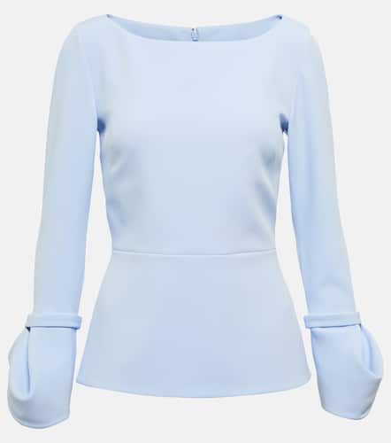 Safiyaa Peplum crÃªpe top - Safiyaa - Modalova