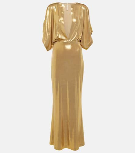 Obie metallic jersey maxi dress - Norma Kamali - Modalova