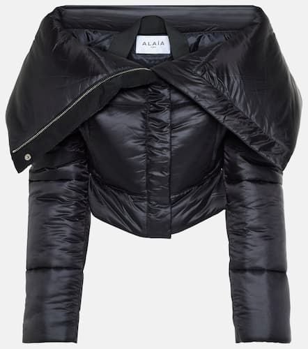 Alaïa Chaqueta acolchada cropped - Alaia - Modalova