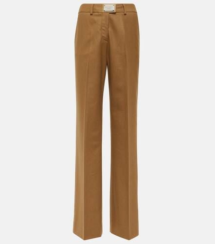 Dolce&Gabbana Wool high-rise pants - Dolce&Gabbana - Modalova