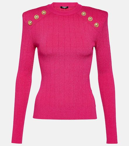 Balmain Pullover in jersey - Balmain - Modalova