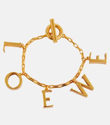 Bracciale in argento sterling con logo - Loewe - Modalova