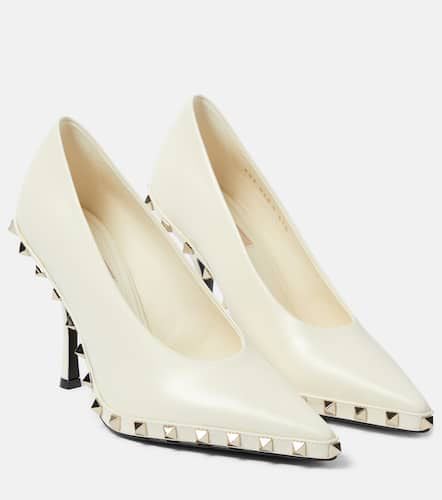 Rockstud 100 leather pumps - Valentino Garavani - Modalova