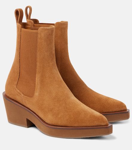 Ankle Boots Tegan aus Veloursleder - Clergerie - Modalova