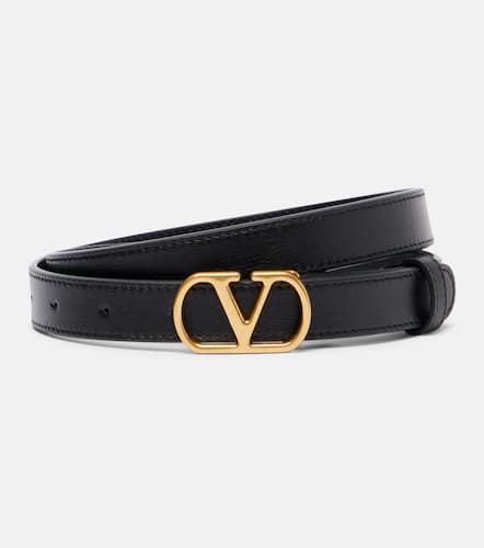 VLogo leather belt - Valentino Garavani - Modalova