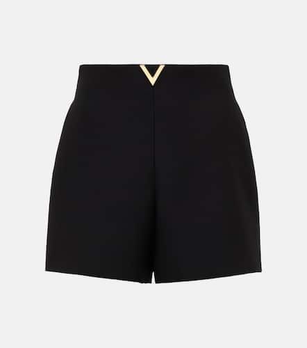 Shorts VGOLD in lana e seta - Valentino - Modalova