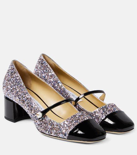 Pumps Mary Jane Elisa 45 con glitter - Jimmy Choo - Modalova