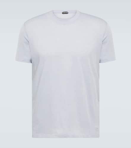 Cotton-blend jersey T-shirt - Tom Ford - Modalova