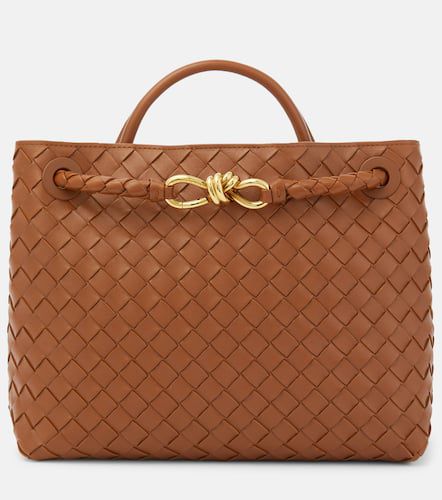 Andiamo Intrecciato leather tote bag - Bottega Veneta - Modalova