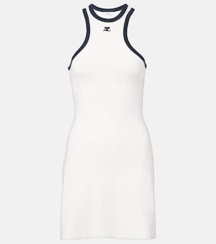 Courrèges Minikleid Scuba aus Baumwoll-Jersey - Courreges - Modalova