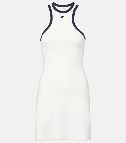 Courrèges Vestido corto scuba - Courreges - Modalova