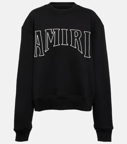Amiri Logo cotton jersey sweatshirt - Amiri - Modalova