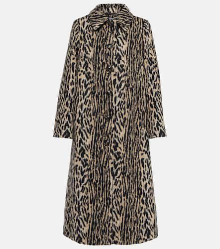 Milly leopard-print faux fur coat - Rixo - Modalova