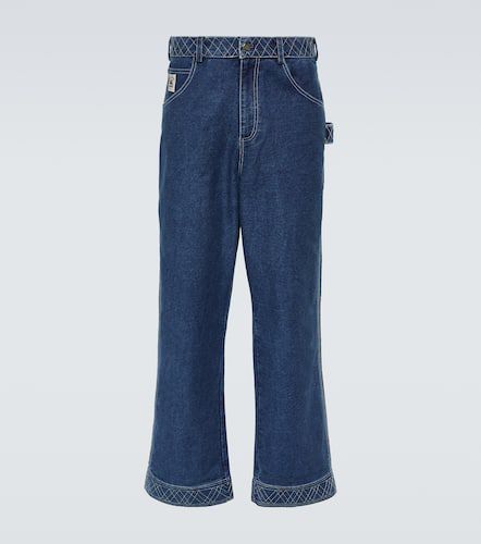 Jeans anchos con bordados Knolly Brook - Bode - Modalova
