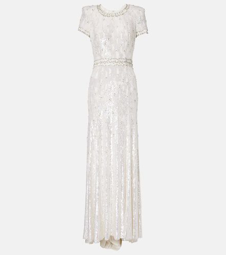 Bridal - Abito lungo Kira con paillettes - Jenny Packham - Modalova