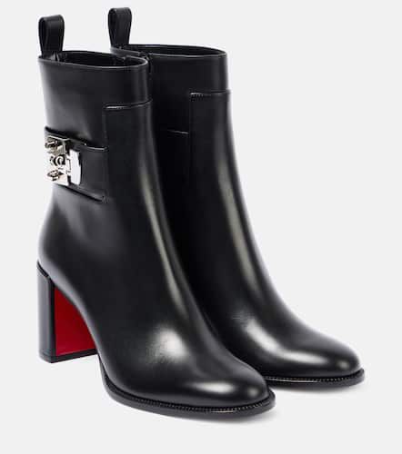 Ankle Boots Booty Lock 70 aus Leder - Christian Louboutin - Modalova