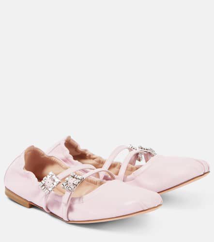 Ballerine Mary Jane in pelle con cristalli - Roger Vivier - Modalova