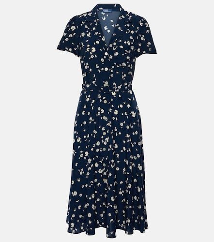 Floral crÃªpe midi dress - Polo Ralph Lauren - Modalova